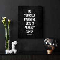 Be yourself